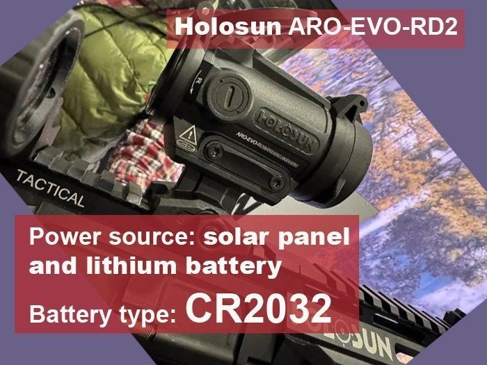 Коліматорний приціл Holosun ARO-EVO-RD2  AA-0016347 фото
